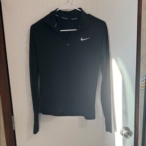 Nike Black Quarter-Zip Top